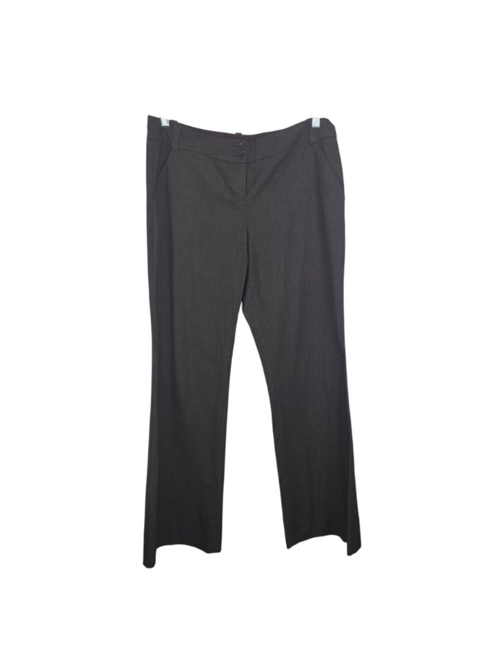 The Limited Womens Brown Pinstripe 2-Piece Suit Jacket & Cassidy Fit Pants Size - Picture 2 of 15
